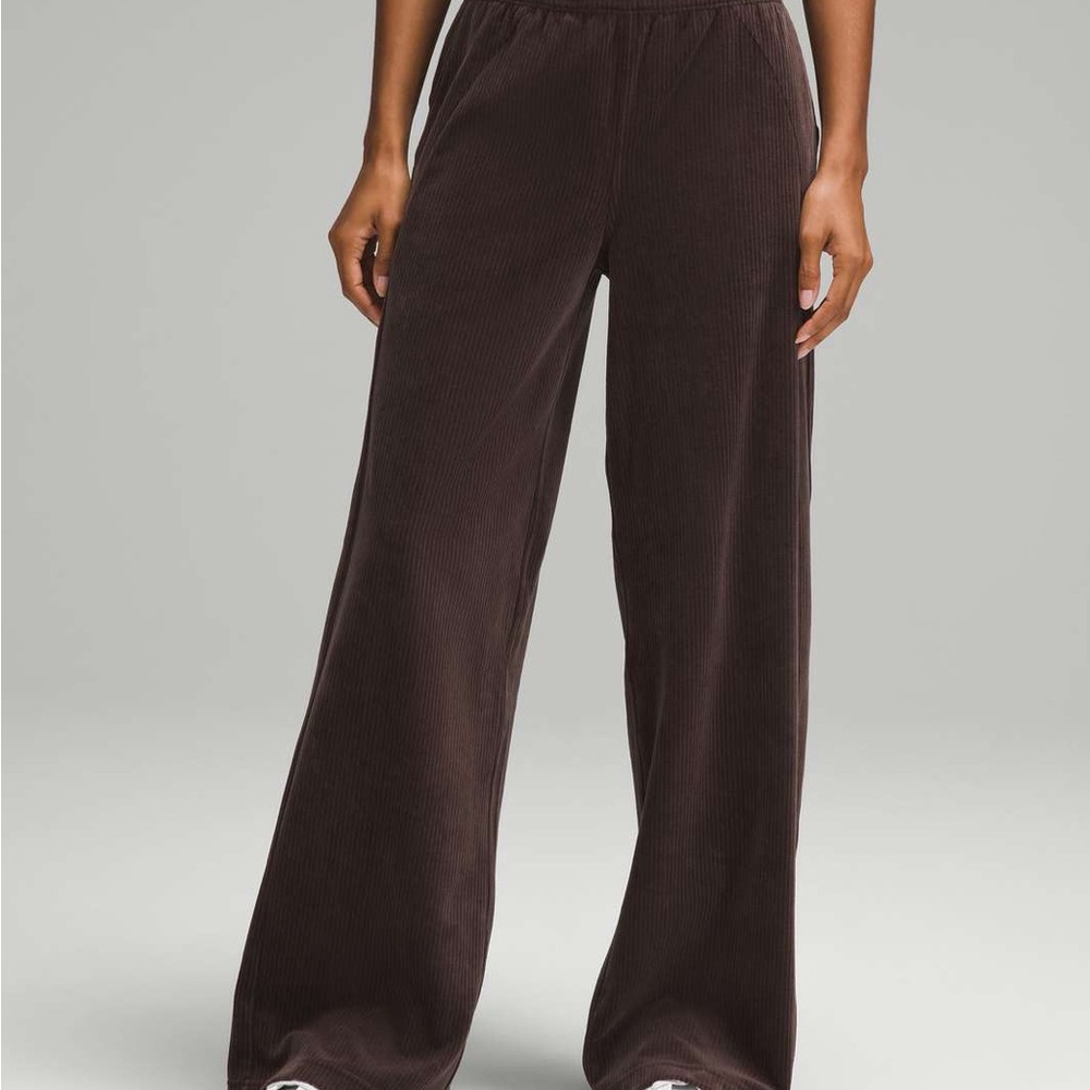 lululemon athletica Dark Brown Wide Leg Pants